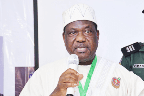 Portrait of George Akume